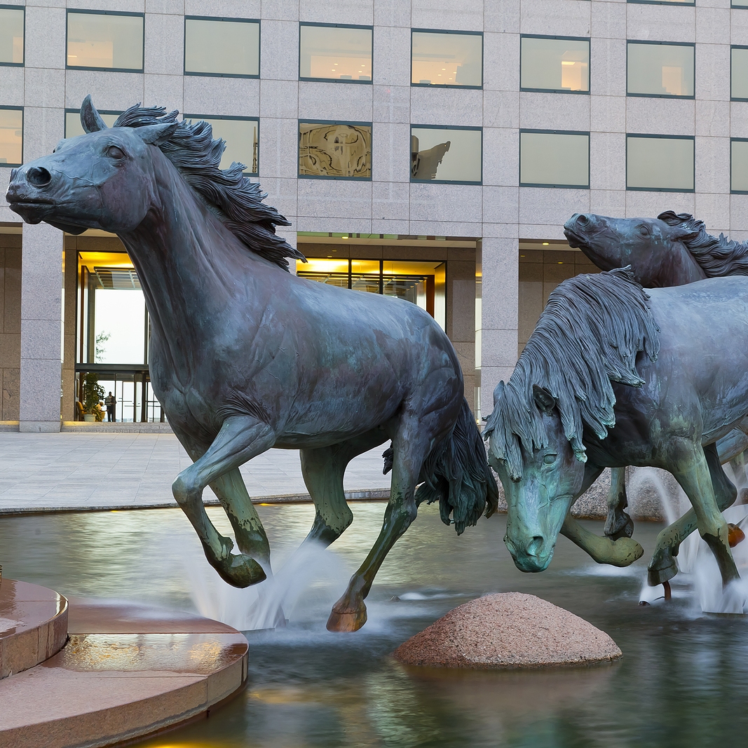 Mustang Sculpture