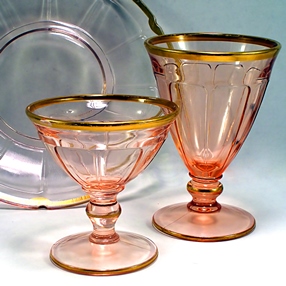 Antique Moving Depression Glass