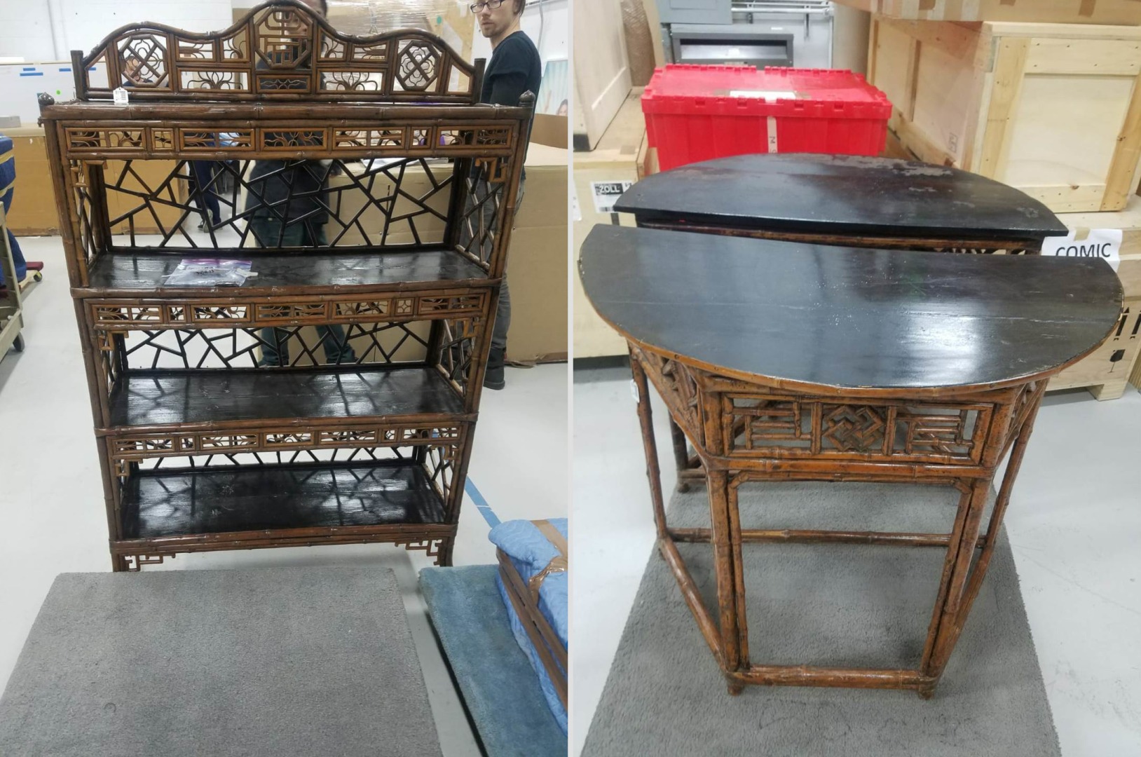 Shipping antique furniture