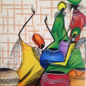 Beautiful Examples Of Contemporary African Art Fine Art Shippers