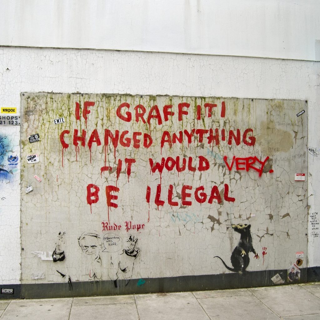 Banksy graffiti