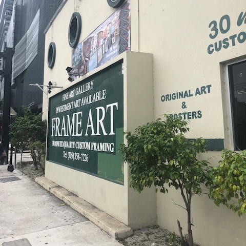 Frame Art Custom Frame Shop amp Fine Art Gallery in Miami