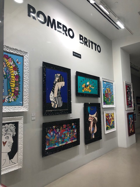 Romero Britto Art & Miami Beach Gallery