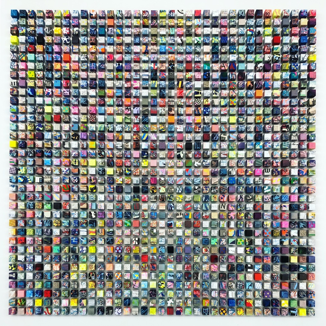 Anonimato cubes 2019 by Fausto Amundarain