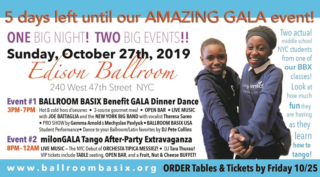 BALLROOM BASIX: A Not-to-Miss Dance Charity Event in NYC