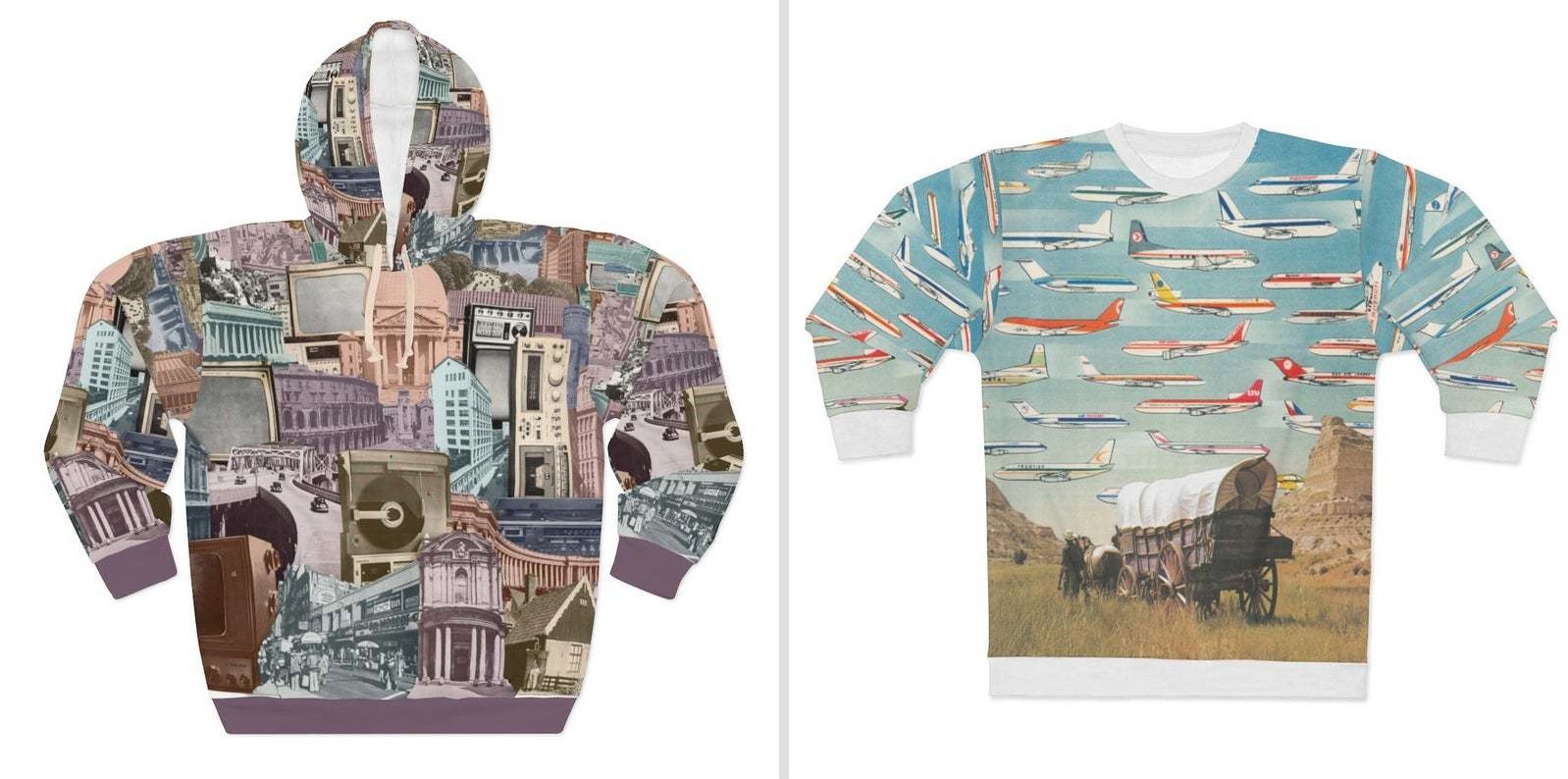 Morgan Jesse Lappin’s New Collage Apparel Line on Etsy