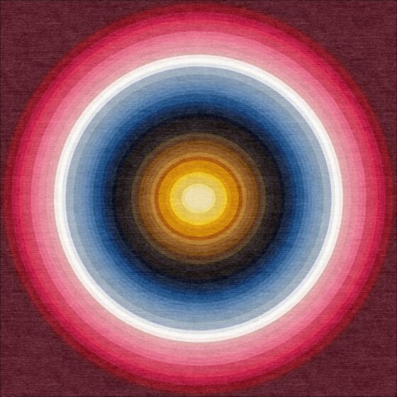 The Amazing “Color Wheel” Series of Paintings by Lei Yan