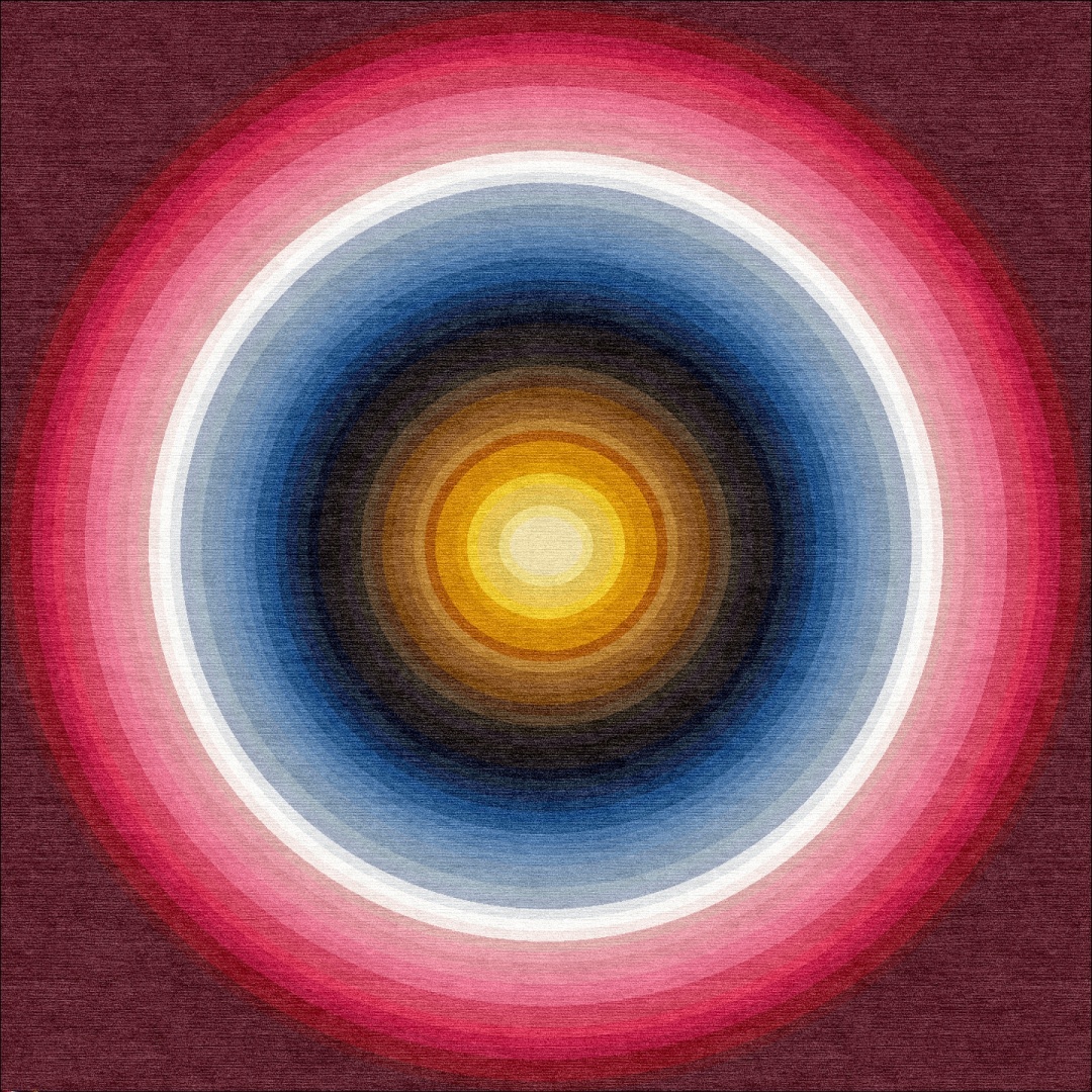 The Amazing “Color Wheel” Series of Paintings by Lei Yan