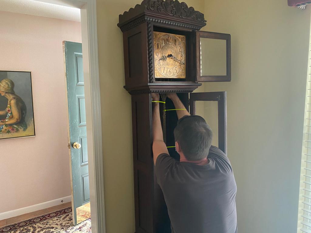 Packing and Shipping a Grandfather Clock