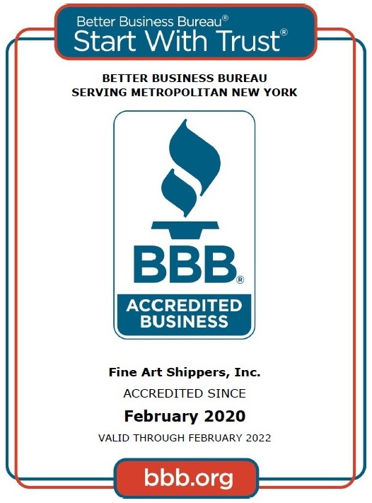 Fine Art Shippers – US Art Shipping Company Accredited by BBB