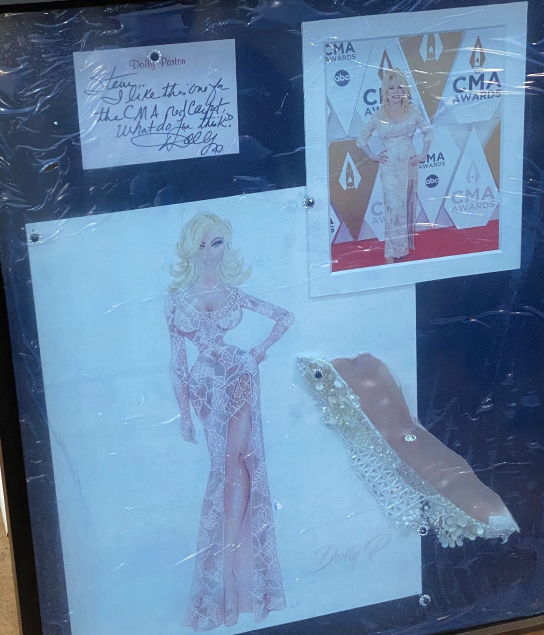 Delivering Dolly Parton’s Dress Sold by Doyle Auction House