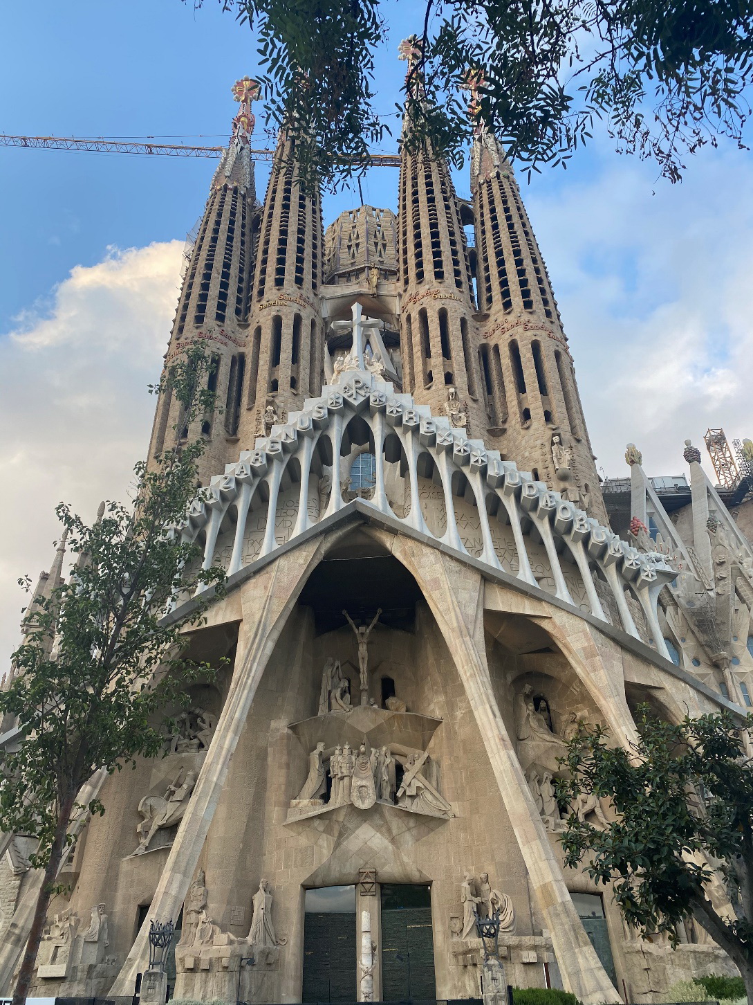 La Sagrada Familia Cathedral by Gaudi Barcelona