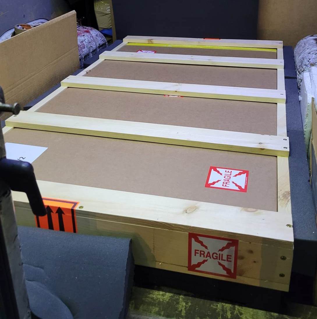 Crating Artwork for Shipping