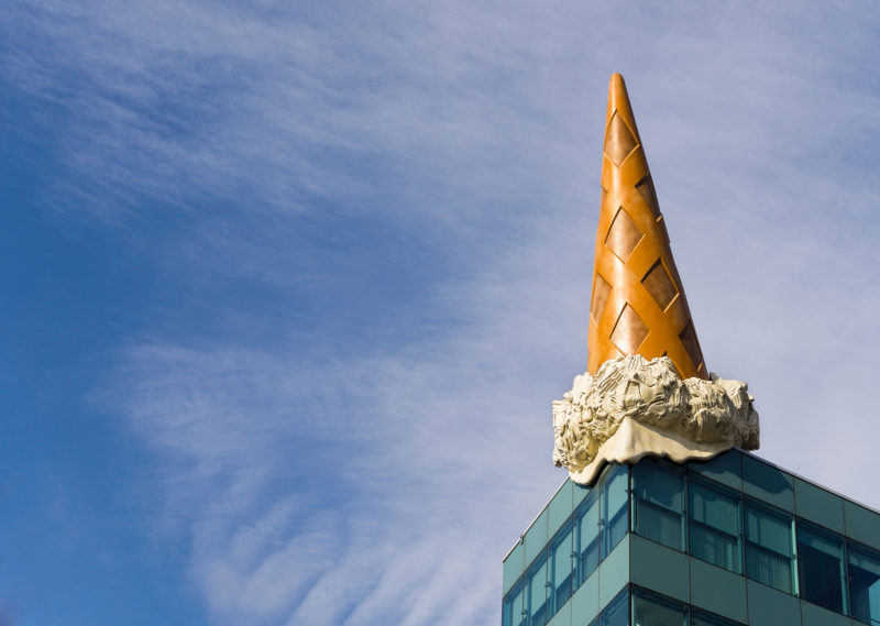 Large Art Sculptures by Claes Oldenburg