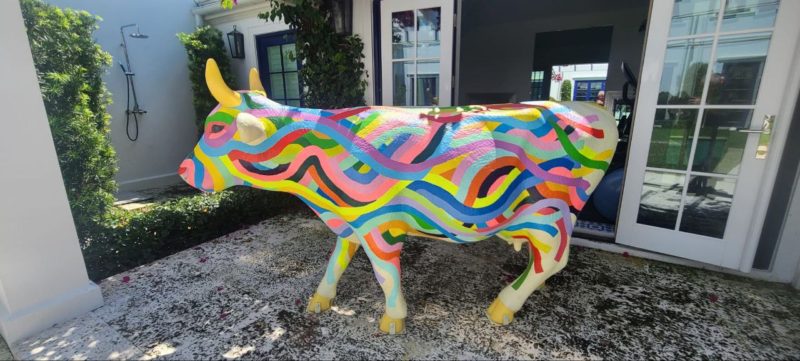 Shipping a Large Cow Sculpture from Florida to Virginia. How It Was