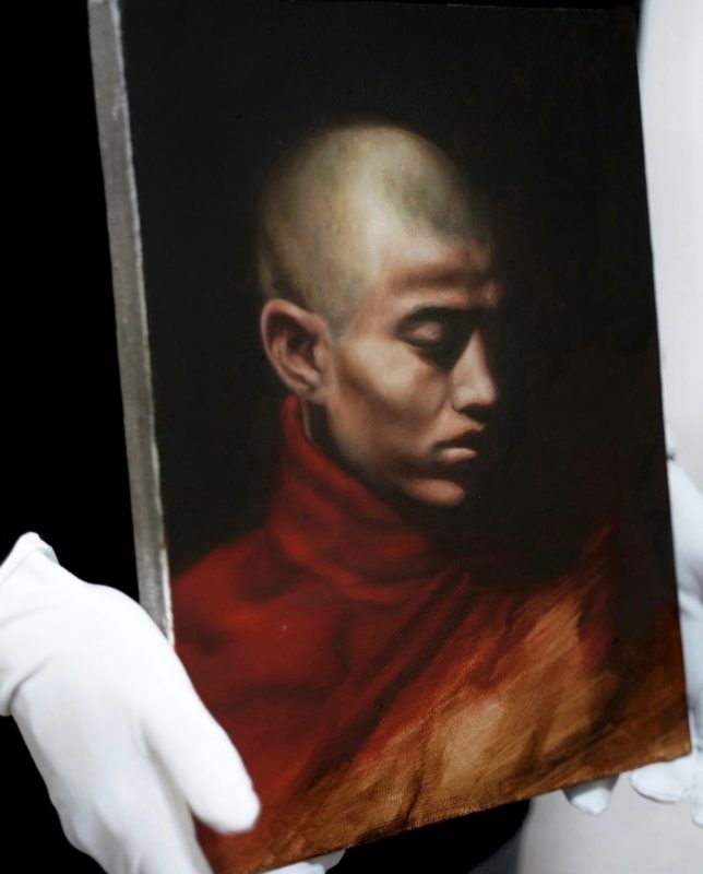 Buddhist Monk by Juliana Tann