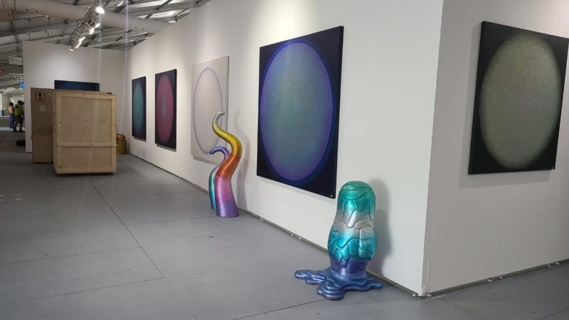 Fine Art Shippers Installed Art for Speedy Gallery at SCOPE