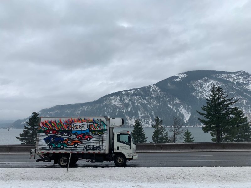 Art Trucks Painted by Mitchell Schorr Travel Across the US