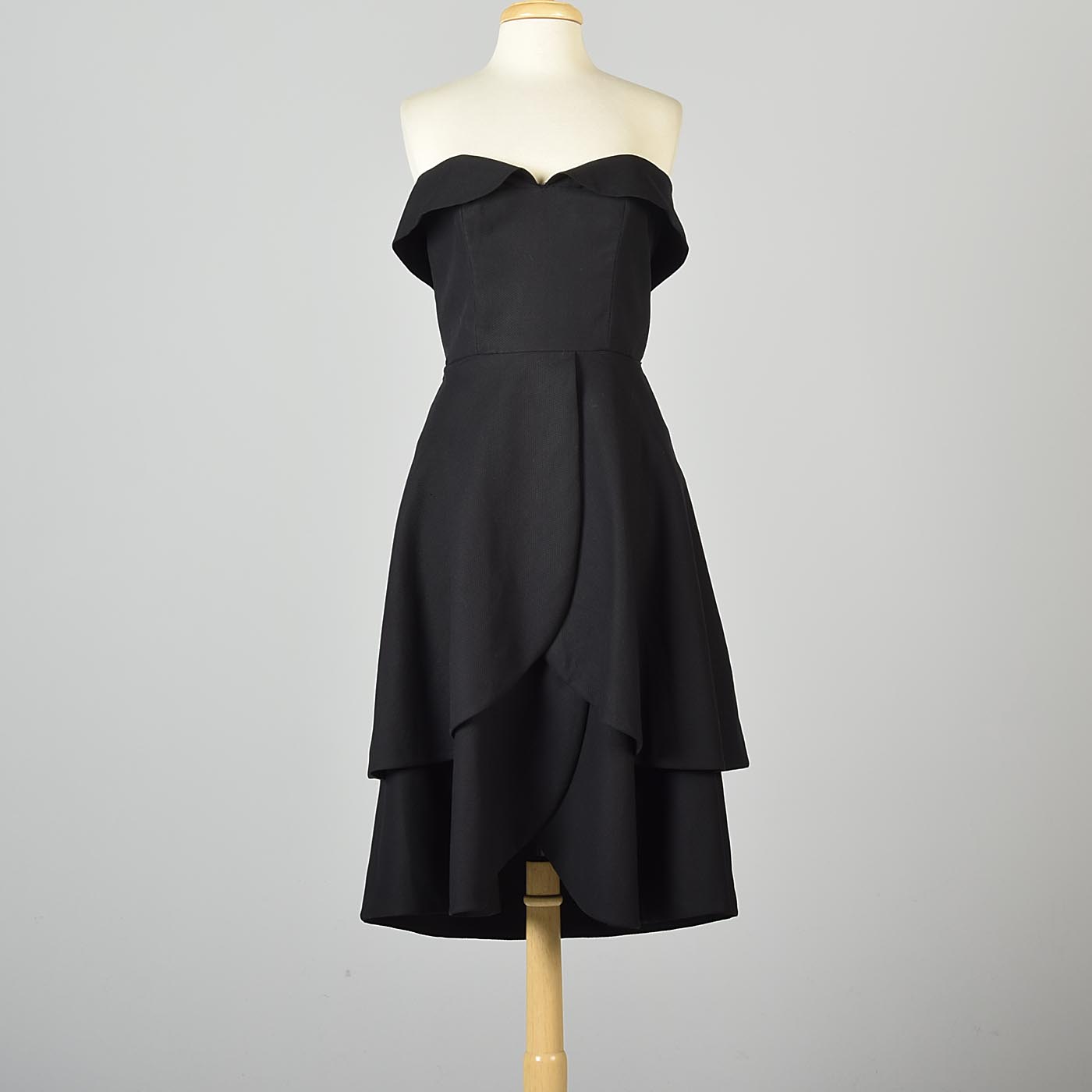 AVC Fashion: 1950s Pauline Trigere Little Brack Dress