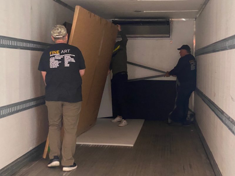 Transporting Art Pieces to Florida for the Zimmerli Art Museum