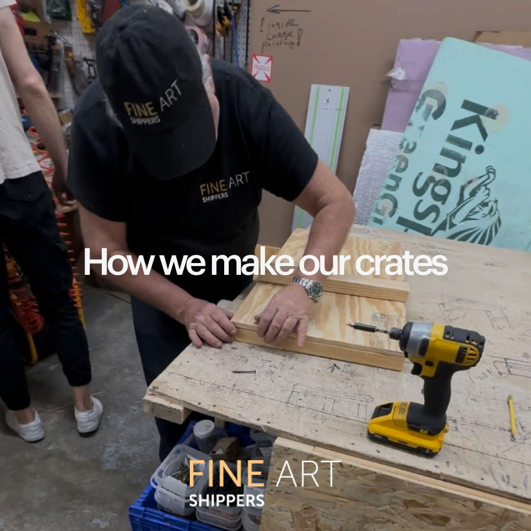 Custom Art Shipping Crates by Fine Art Shippers