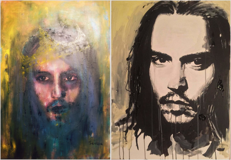 Johnny Depp Portraits by the Ukrainian Artist Iryna Fedorenko