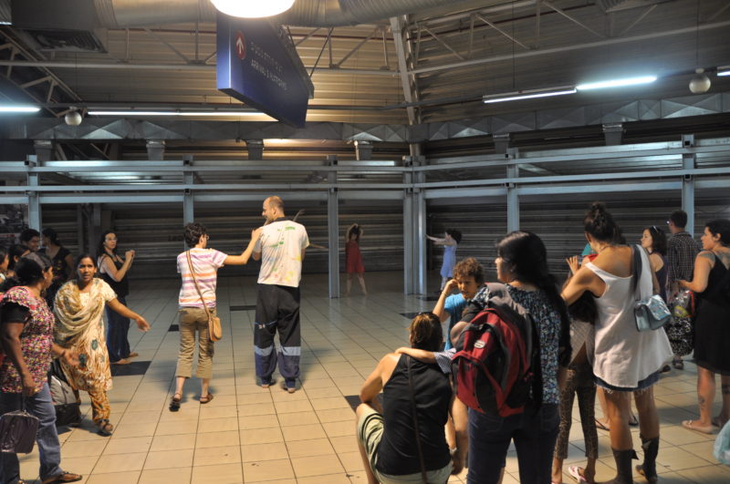 Art Show at the Tel Aviv Central Bus Station