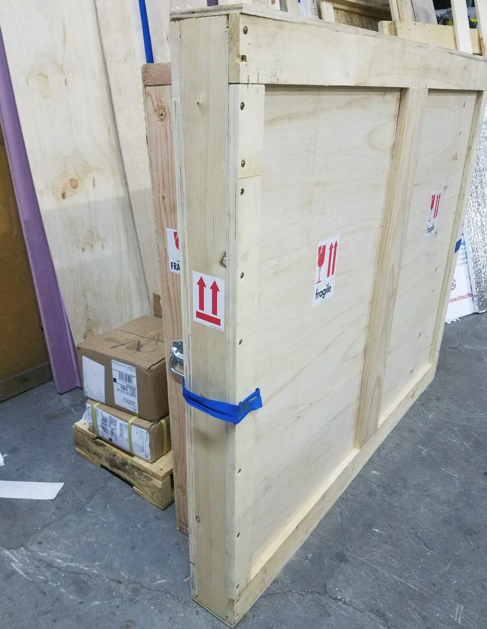 The Art and Science of Building Art Crates for Shipping
