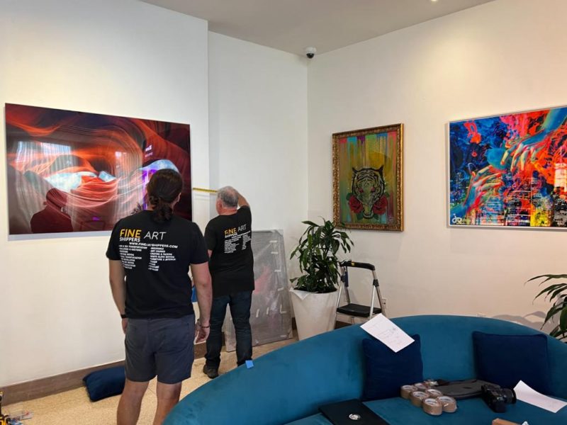 Art Installation Service in Miami Beach for Lawrence Leyderman