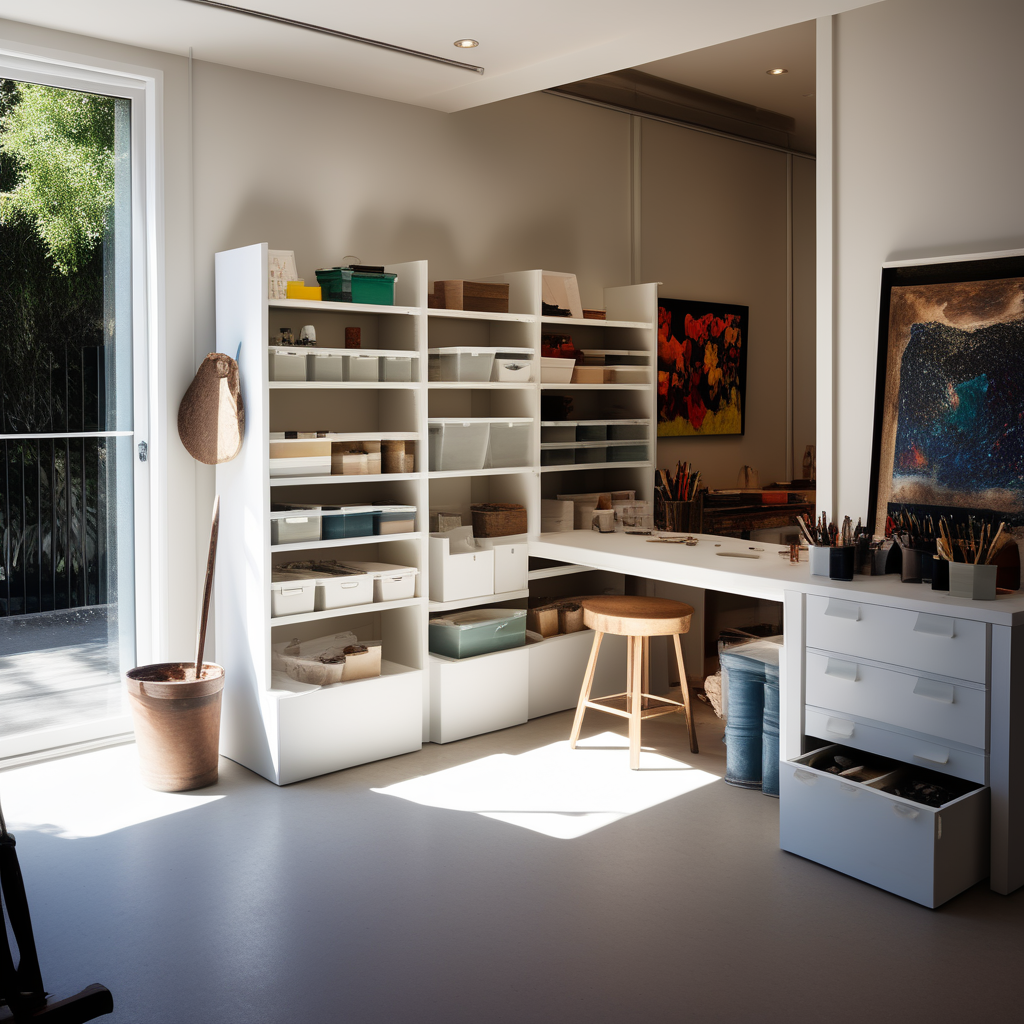 Expert Tips on How to Organize a Small Storage Space for Art