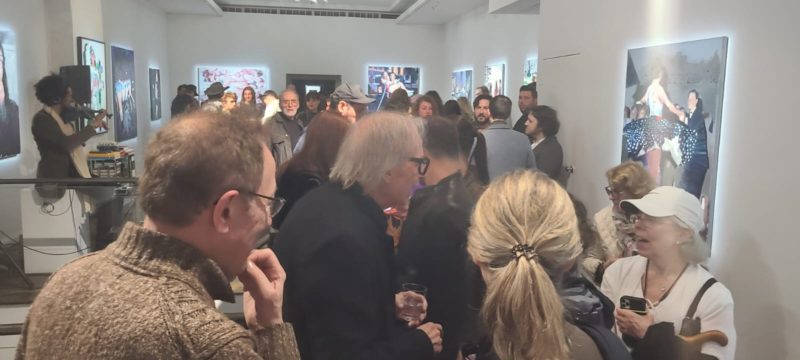 Fine Art Shippers Visited the Solo Art Show by Mark Tennant in New York