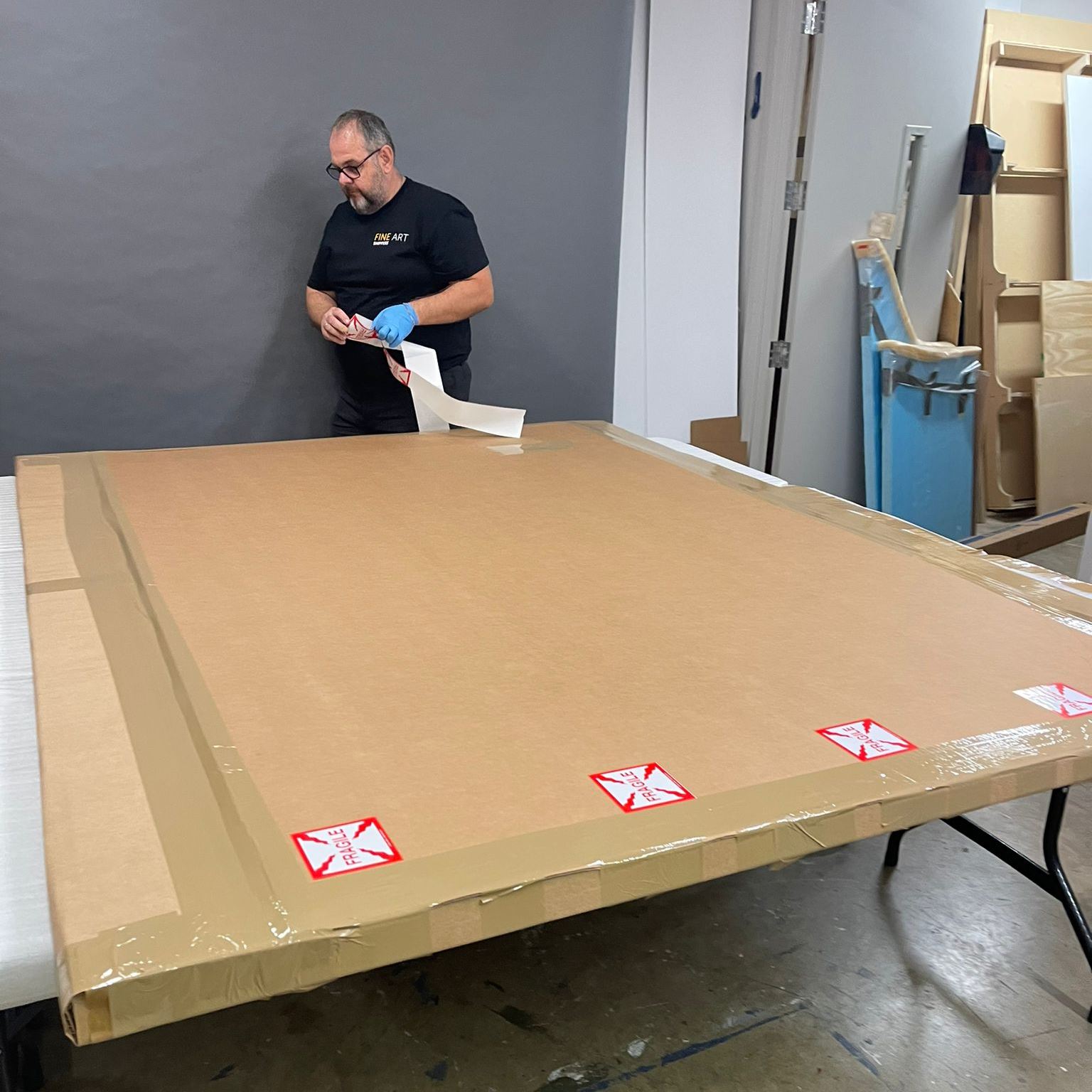How to Ship Large Paintings