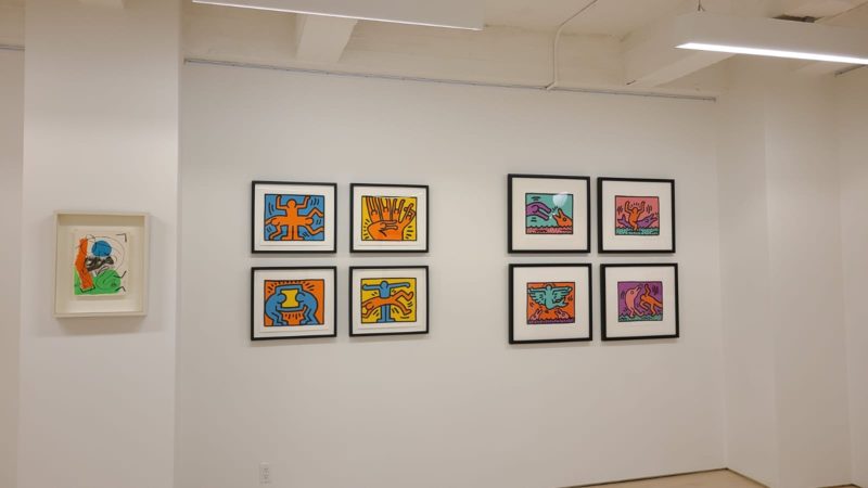 Visiting “Keith Haring: In Between the Lines” at Guy Hepner