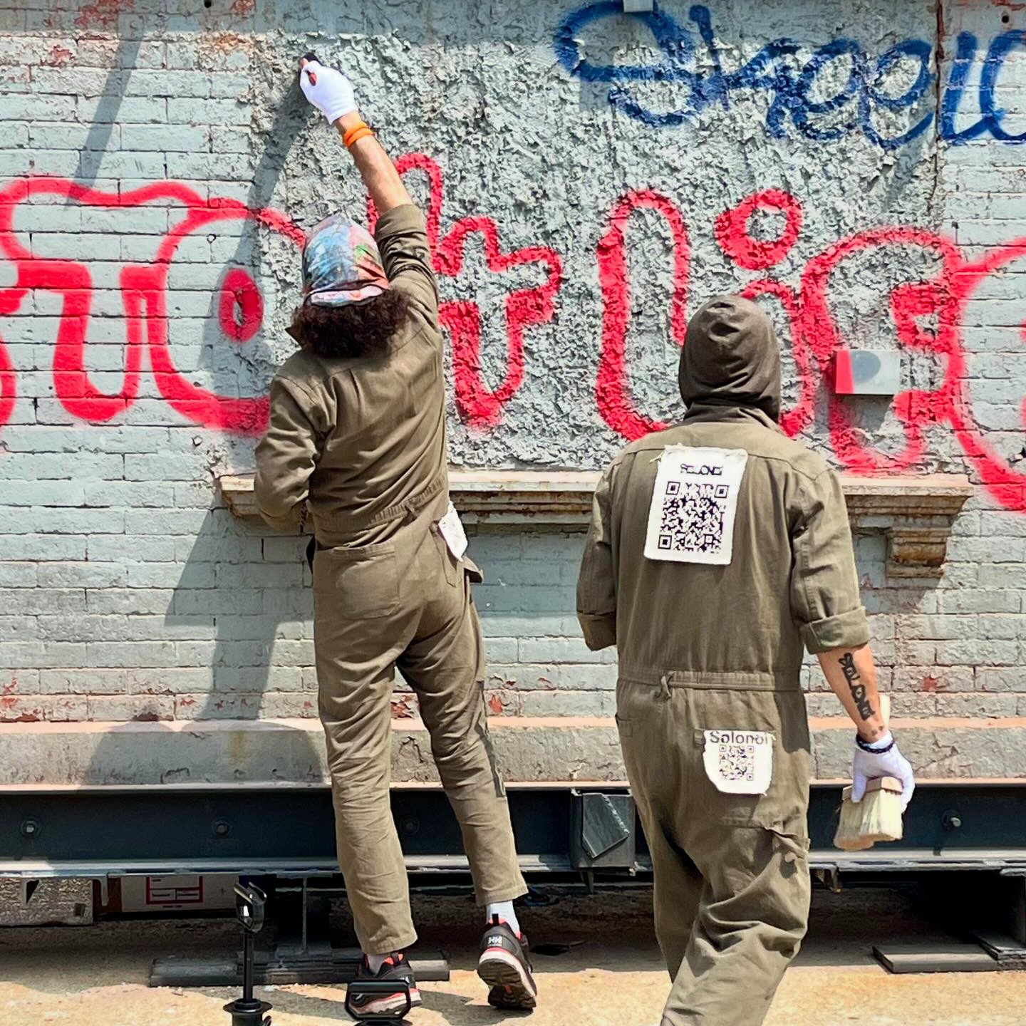 The Banksy Mural “Ghetto 4 Life” Has Been Restored by SOLONOI & Fine Art Shippers