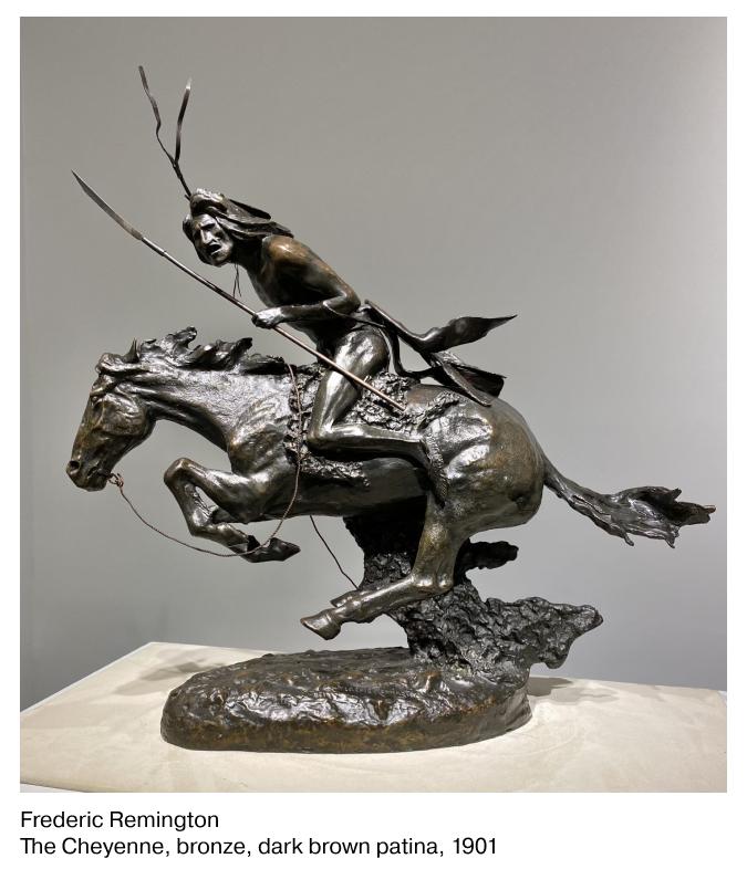 Frederic Remington Sculpture, Graham Shay 1857 Gallery