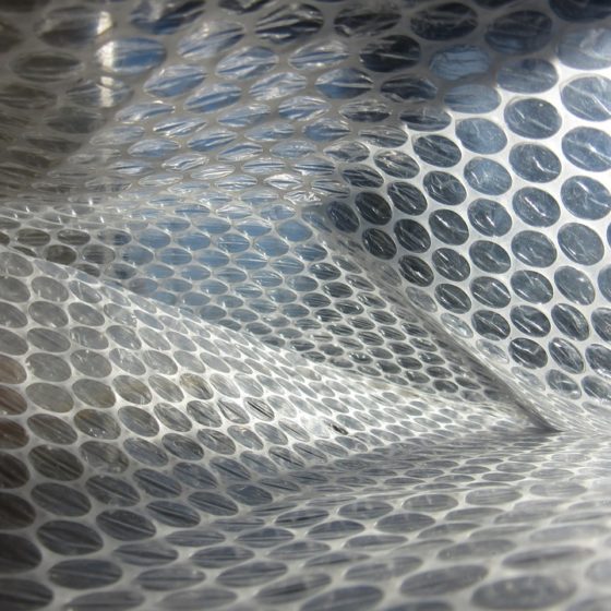 Art Packing Supplies: Bubble Wrap