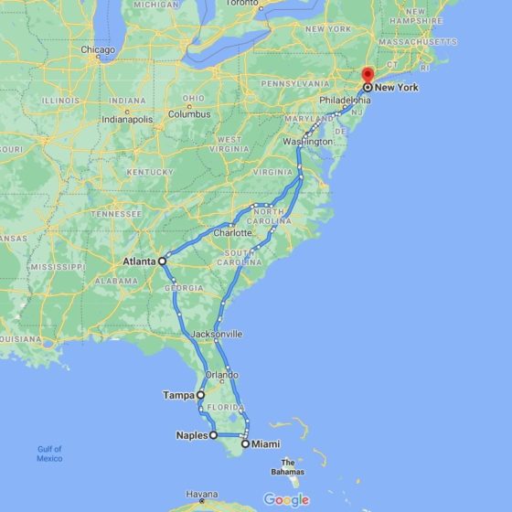 Art Shuttle New York – Florida – New York Is Leaving on June 8