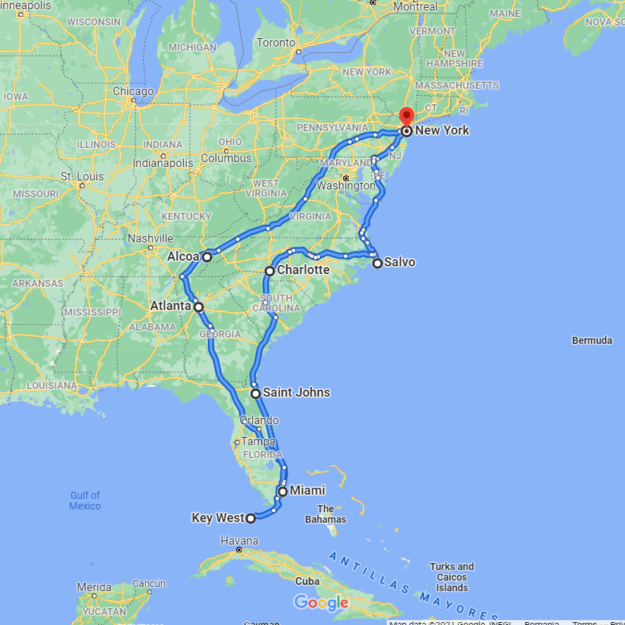 East Coast Art Shuttle New York – Florida Is Scheduled for November 4