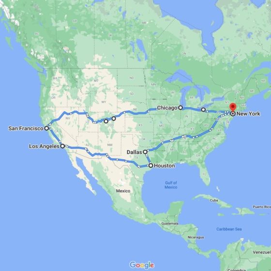 Art Shuttle NYC – Houston – Los Angeles – Chicago Will Leave on July 19