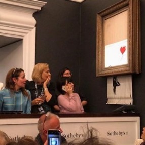 Banksy Creates Another Piece of Art History