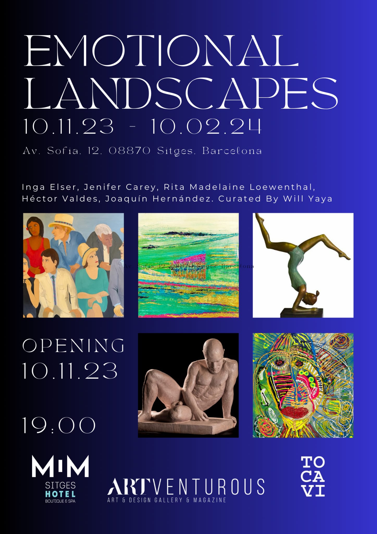 Contemporary Art Show Curated by Will Yaya to Open in Sitges