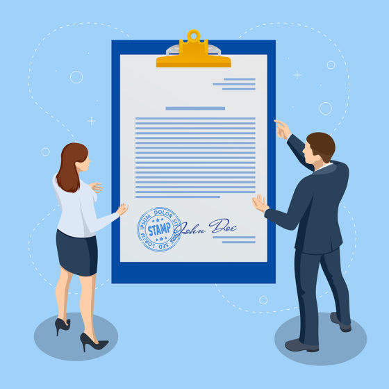 Contract in the Art Business