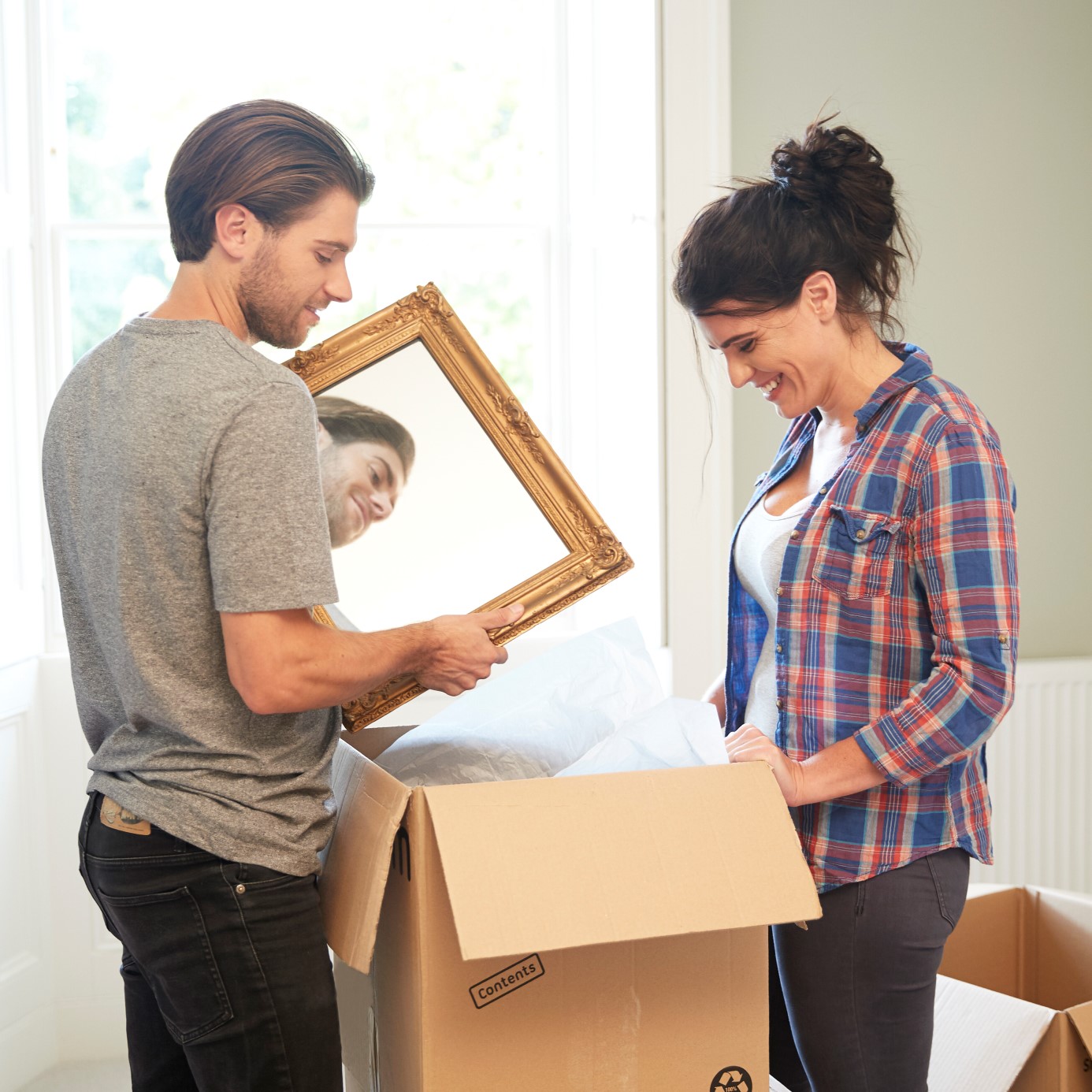 How to Pack a Mirror for Shipping to a New Home