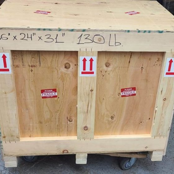 Custom Art Crates Built by Fine Art Shippers