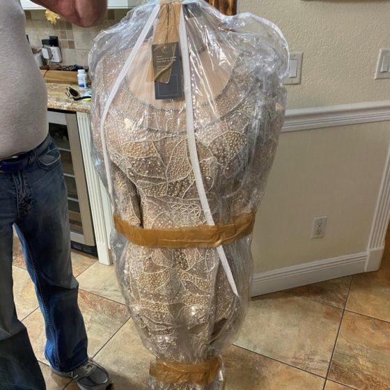 Delivering Dolly Parton’s Dress Sold by Doyle Auction House