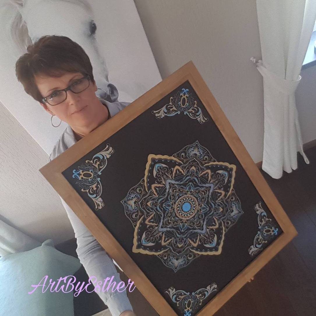 Inspiring Mandala Art by Esther van der Graaf