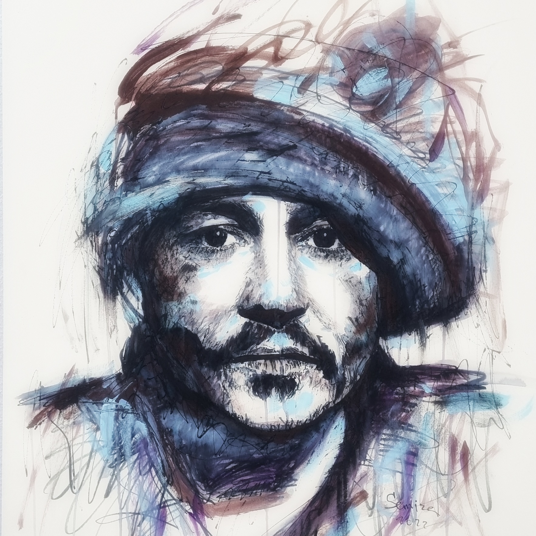 Iryna Fedorenko Has Created a New Portrait of Johnny Depp