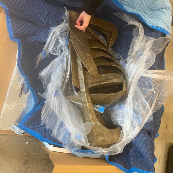 The Only Two Ways to Ship a Sculpture to Another State