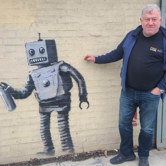 Fine Art Shippers Evaluated Another Banksy Mural Relocation Project