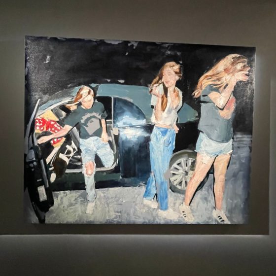 Fine Art Shippers Visited the Solo Art Show by Mark Tennant in New York